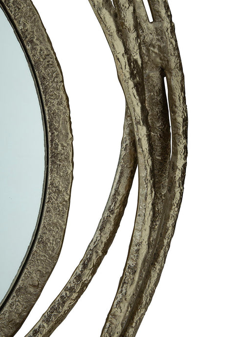 Circles Mirror - Gold