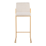 Fuji - Contemporary Design High Back Barstool