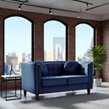 Chesterfield Loveseat 2 Seater Couch For Living Room