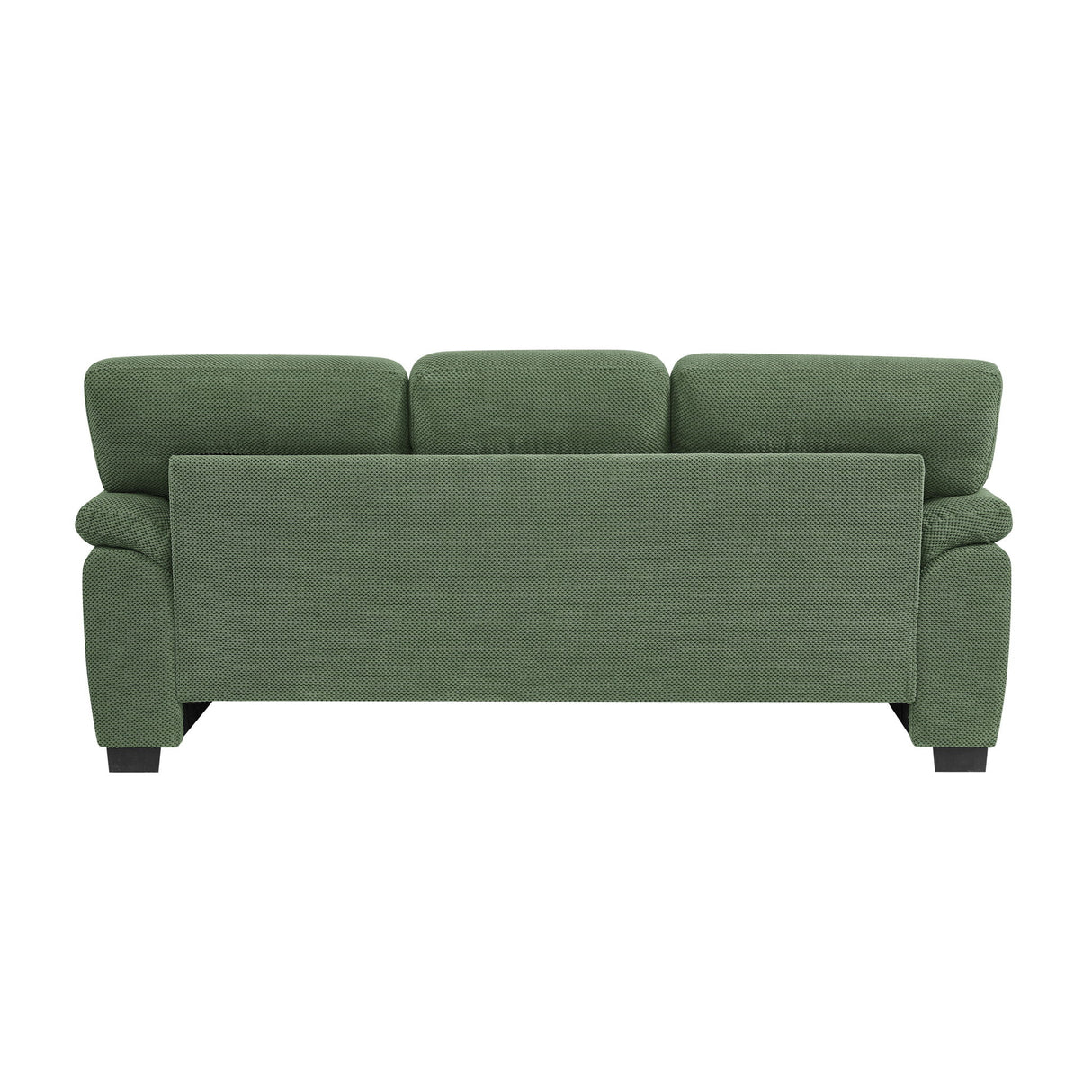 3 Seater Sofa With Padded Armrests And Triangular Leg