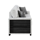 Prato - Sofa With Pull Out Sleeper And USB - Gray