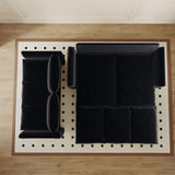 Pull Out Sofa Bed, 3 Seat Convertible Sleeper Sofa With 2 In 1 Pillow And Blanket Set