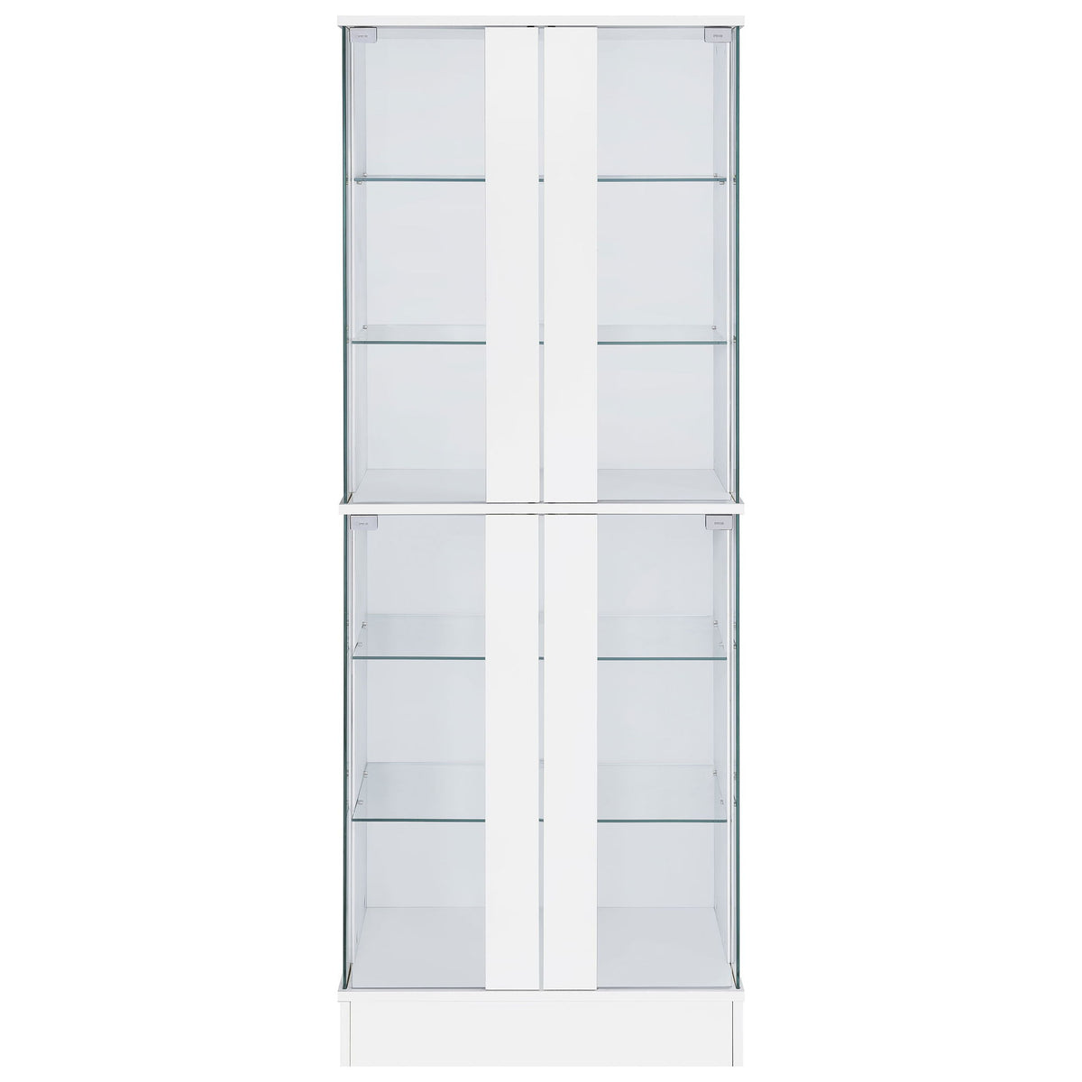 Gilbert - 4 Door LED Curio Display Cabinet
