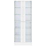 Gilbert - 4 Door LED Curio Display Cabinet