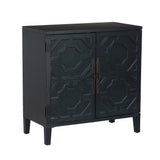 St. Barts 2-Door Accent Cabinet with Detailed Door Fronts