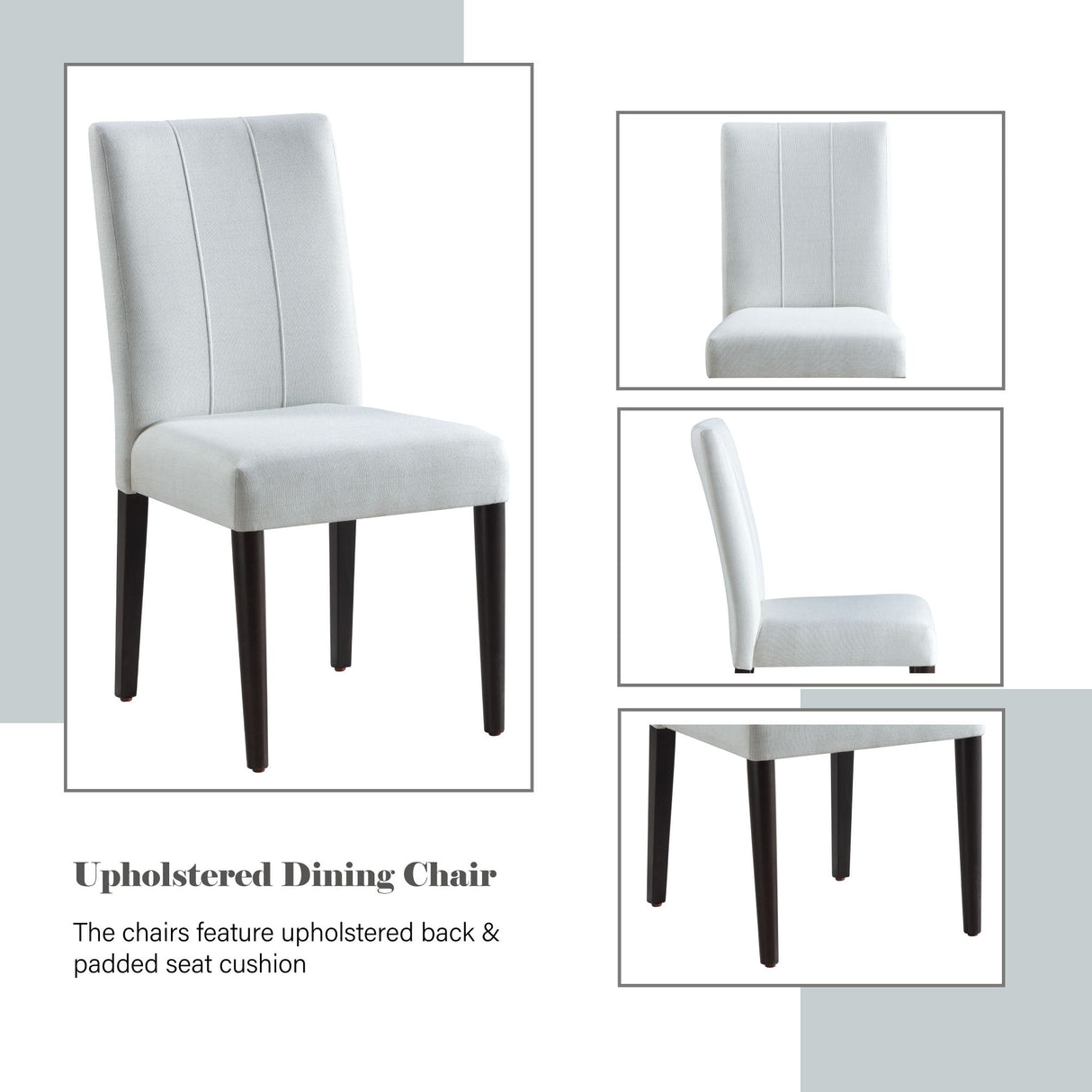Carena - Side Chair (Set of 2) - White - Chair Sets - Alpine Outlets