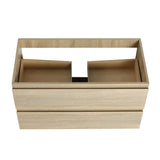 Wall Mounted Bathroom Vanity Cabinet, Soft Close Drawers (Vanity Only)