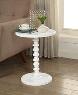 Acton - Accent Table - White - Accent Tables - Alpine Outlets