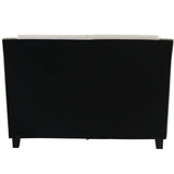 Bed Set With 2 Tone Upholstered Headboard