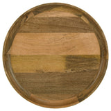 Ollie 2-Piece Mango Wood Bone Inlay Nesting Tables, Natural