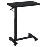 Westpark Black C-Shape Side Table with Pneumatic Height Adjustment