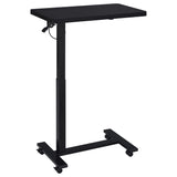 Westpark Black C-Shape Side Table with Pneumatic Height Adjustment
