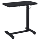 Westpark Black C-Shape Side Table with Pneumatic Height Adjustment