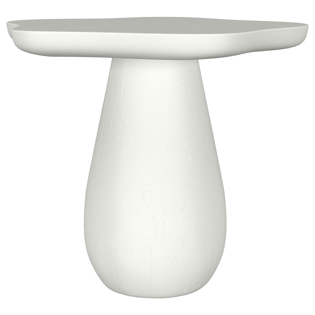 Perth 17" Cloud-Shaped Side Table in Off White