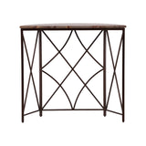 Madaline - Console - Dark Brown