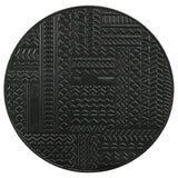 Loannis 2-Piece Round Mango Wood Nesting Tables, Matte Black