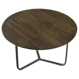 Yaritza Round Mango Wood Coffee Table