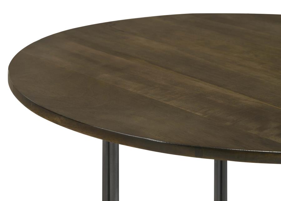Yaritza Round Mango Wood Coffee Table