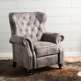 Modern Manual Push Back Recliner Chair