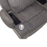 Power Motion Reclining Sectional Set With Console
