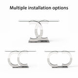 Dual C - Shaped Console Table
