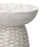 Boyd - Accent Table - White Wash