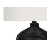 Lighting, Table Lamp, Rattan, Modern