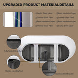Glossy Freestanding Bathtub With Toe Tap Drain