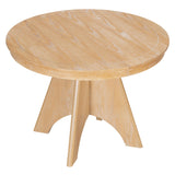Extendable Dining Table With Sturdy Crossed Legs