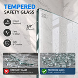 Frameless Walk-In Shower Glass Panel