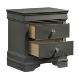 Blaze - 2 Drawer Modern Nightstand