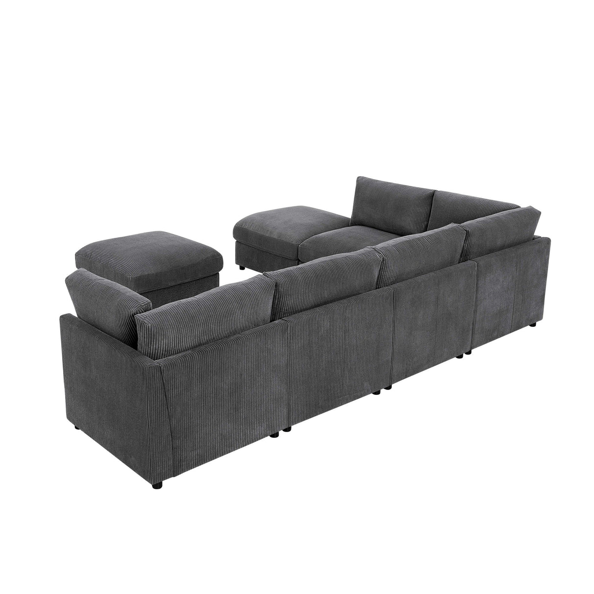 Modern Reversible Modular Sectional