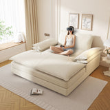 Modern Oversized Double Chaise Lounge Chair