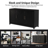 TV Stand, Media Console Cabinet With 2 Spacious Storage Space