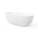 Freestanding Bathroom Bathtub With Ergonomic Design