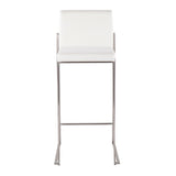 Fuji - Contemporary And Modern Elegance High Back Barstool