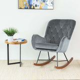 Hannah - Rocking Chair - Gray