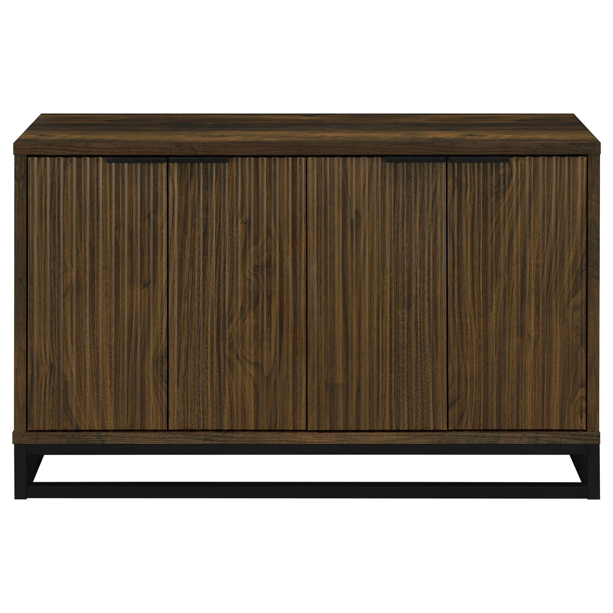 Ryatt 4-Door Accent Cabinet in Dark Pine Laminate