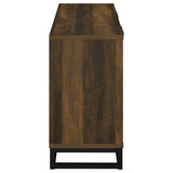 Ryatt 4-Door Accent Cabinet in Dark Pine Laminate