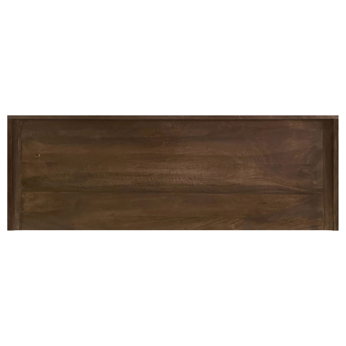 Ornelas 46" Mango Wood Console Table with Slatted Shelf