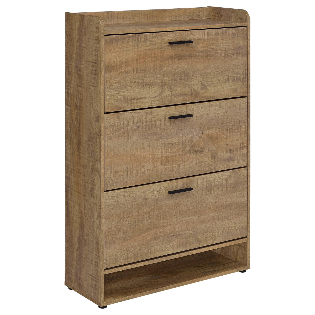 Denia 3-Tier Tilt-Out Shoe Cabinet Mango