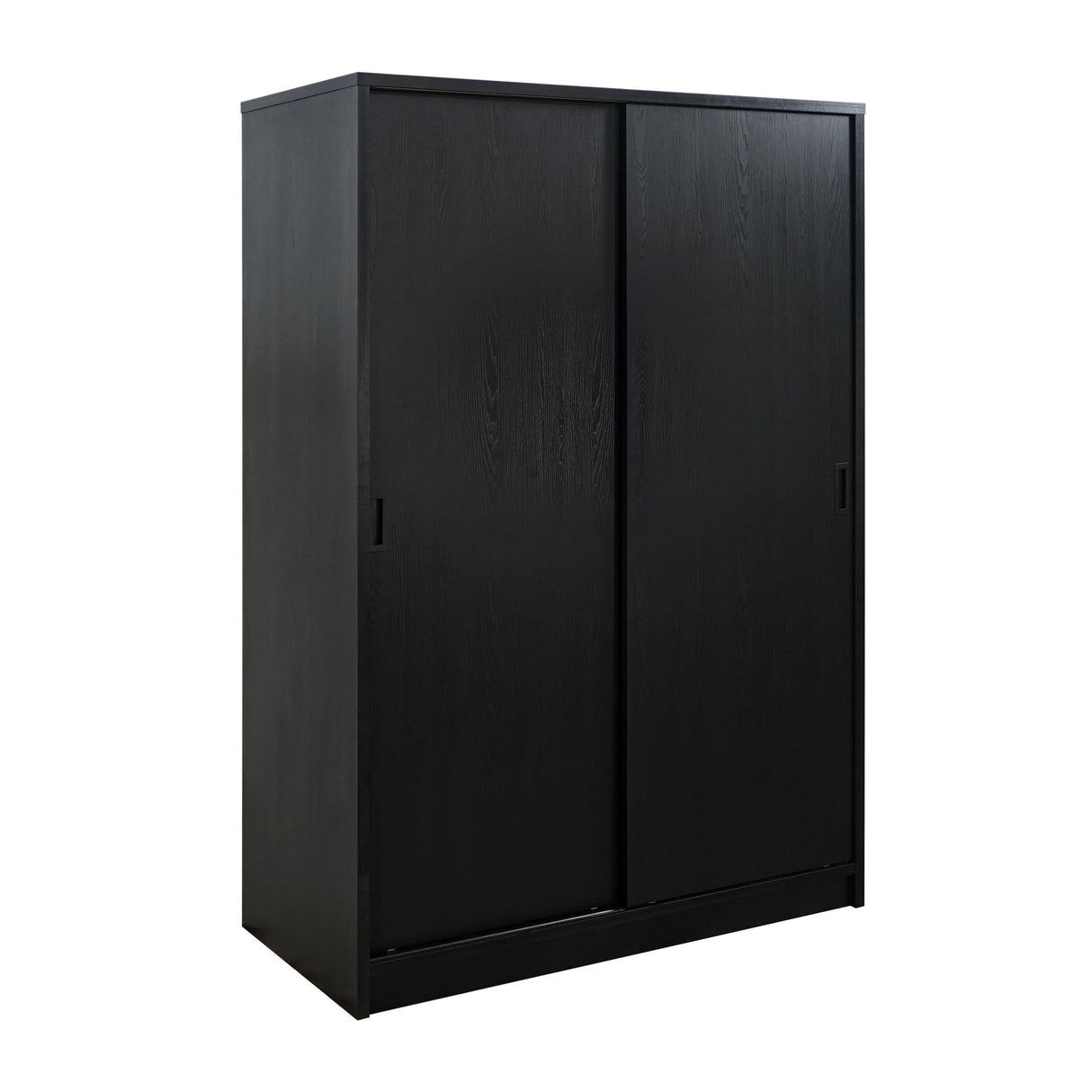 Noble 2-Door Black Wardrobe Cabinet Armoire