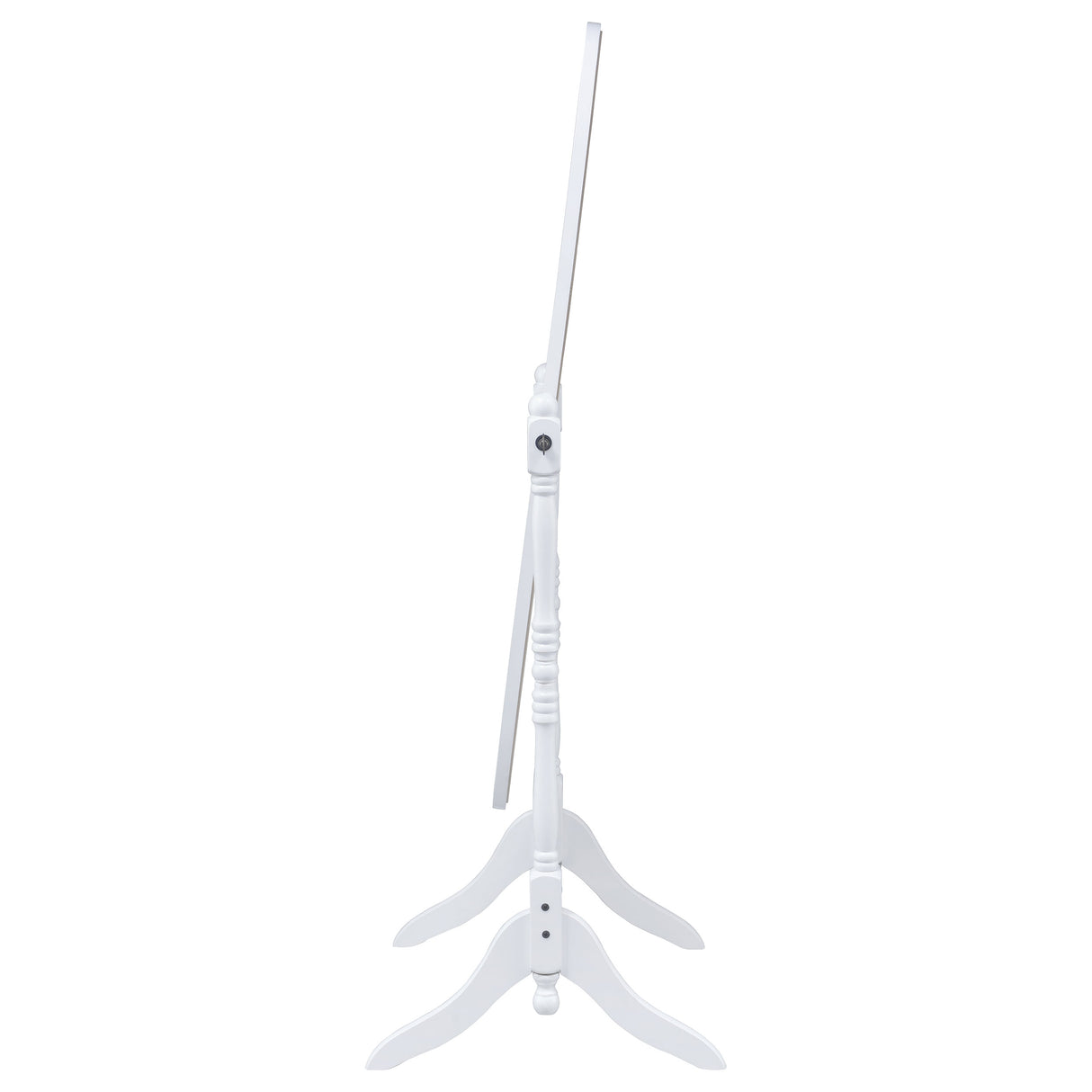 Foyet Adjustable Full Length Cheval Mirror in White