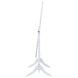 Foyet Adjustable Full Length Cheval Mirror in White