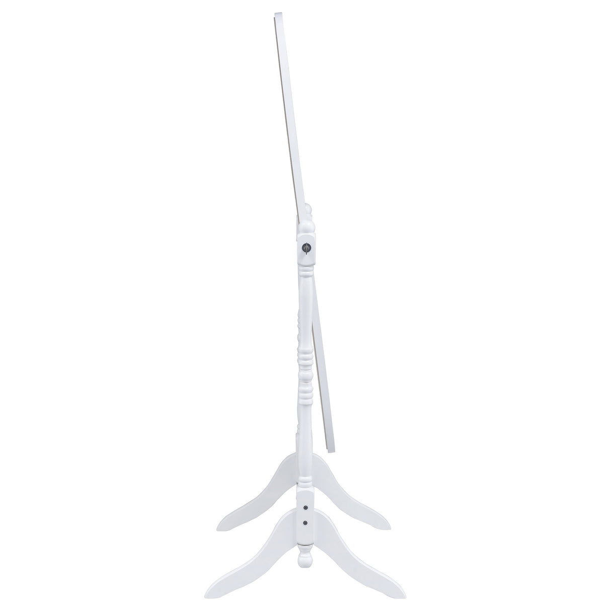 Foyet Adjustable Full Length Cheval Mirror in White