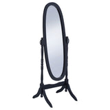 Foyet Adjustable Full Length Cheval Mirror in Black