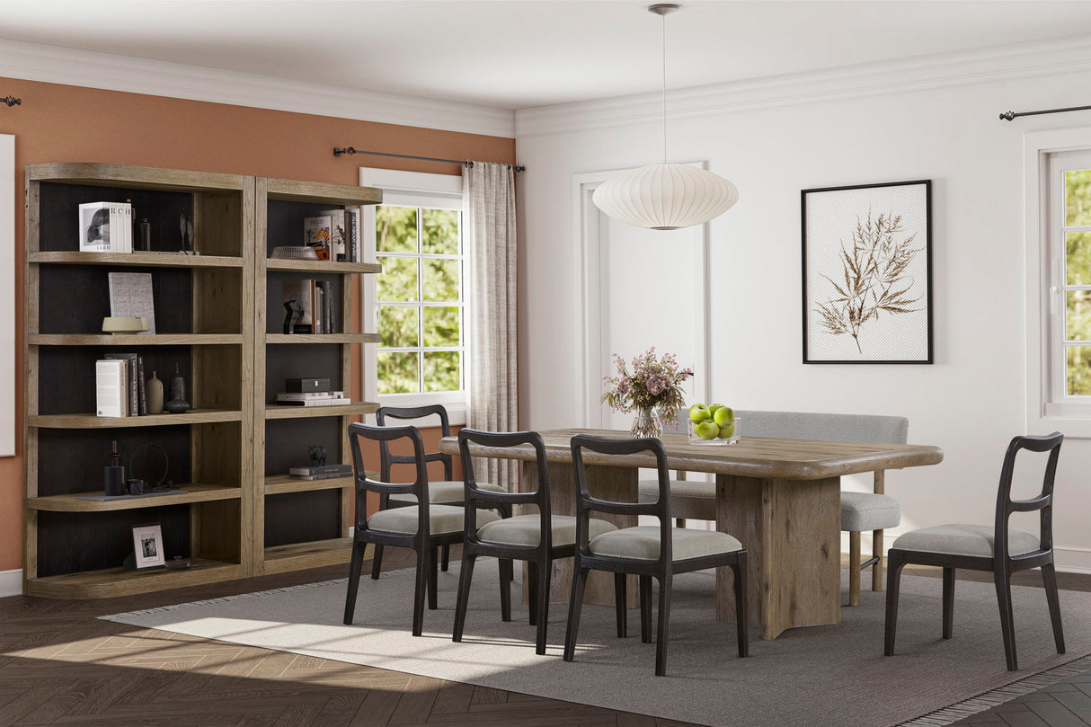 Pagosa - Reversible Etagere - English Knotty Oak