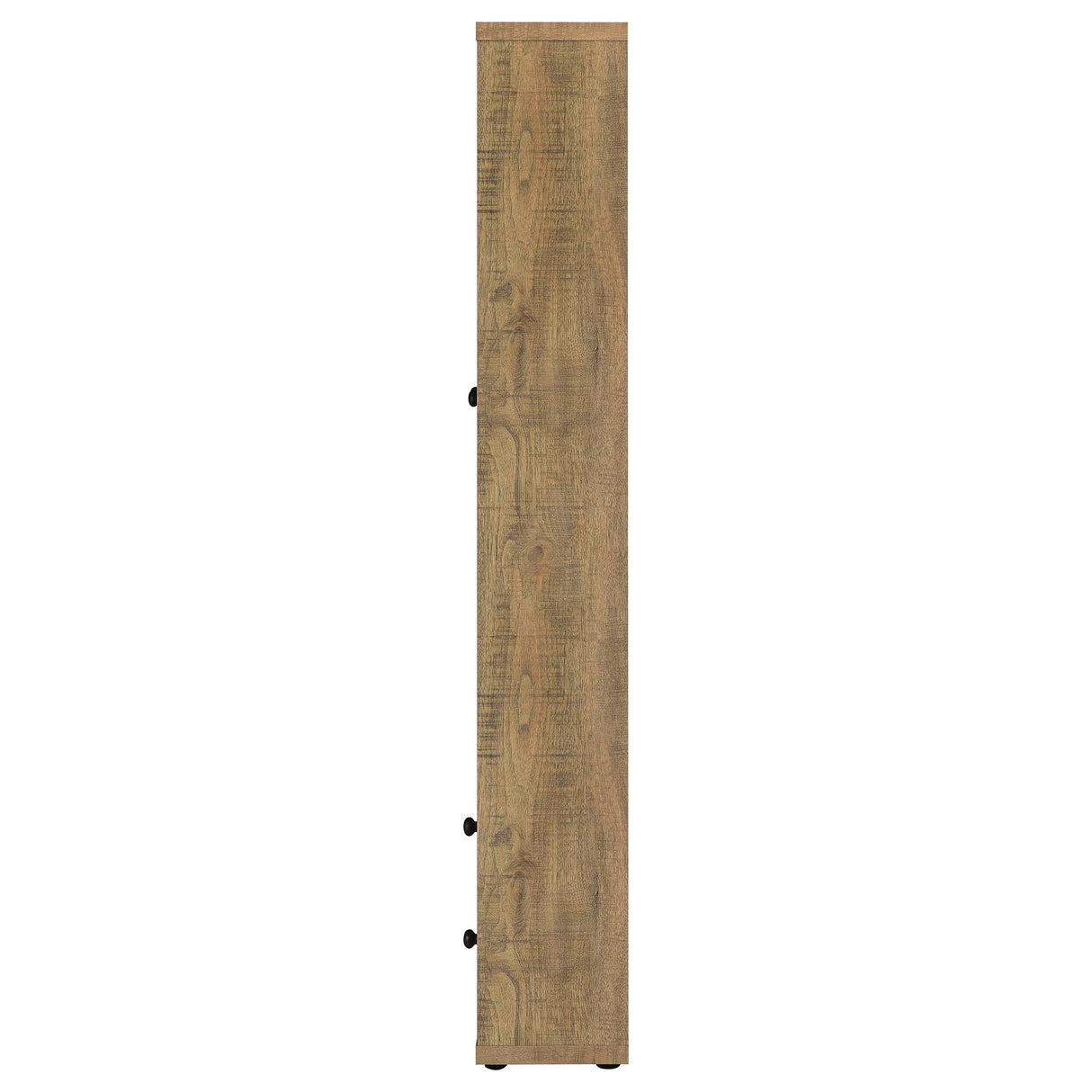 Hawthorne Tall Glass Door Cabinet with Drawers, Mango