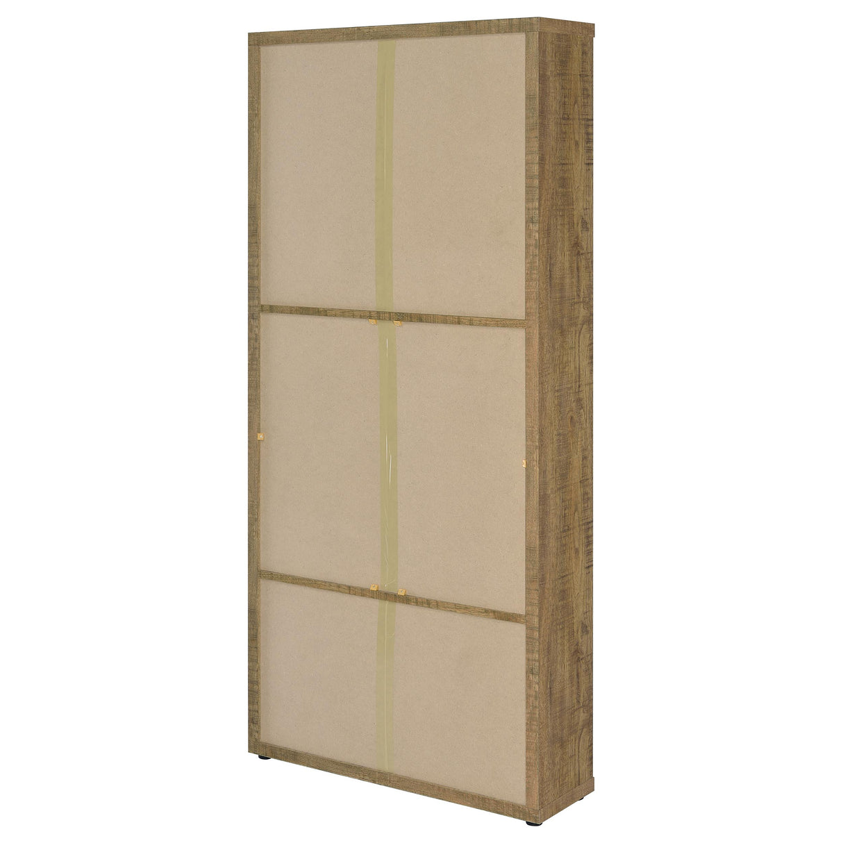 Hawthorne Tall Glass Door Cabinet with Drawers, Mango