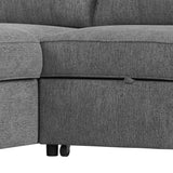 Homer - 2 Piece Sectional - Clementine Gray